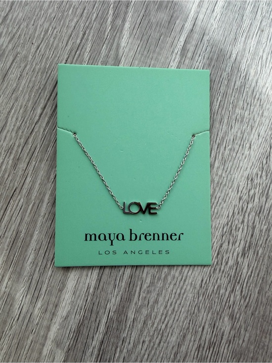 Maya Brenner Jewelry - NWT Maya Brenner Designs Silver LOVE Bracelet